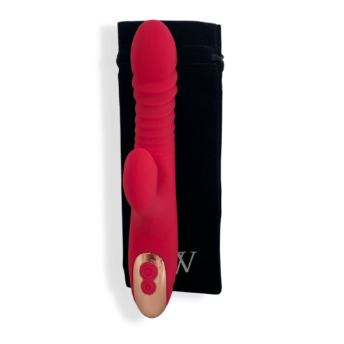 Luna Heated Thrusting Dildo, Sex Toy &  Massager For Women